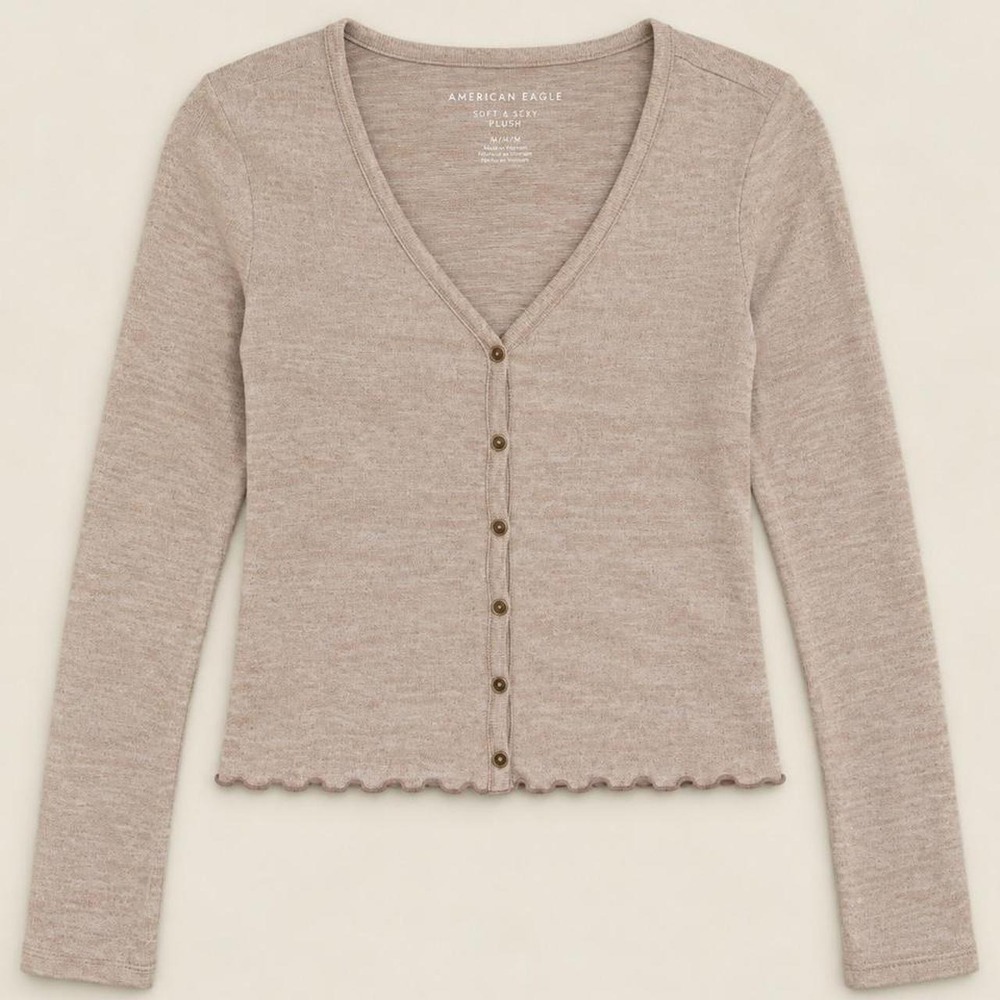 American Eagle Soft & Sexy Plush Cardigan – Medium